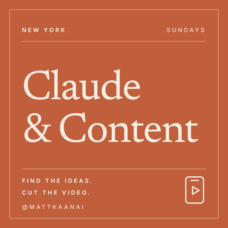 Cover Image for Claude & Content