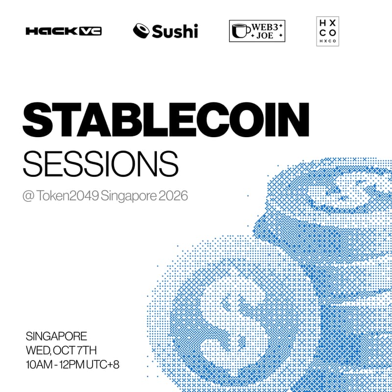 Cover Image for Stablecoin Sessions @ Token2049 Singapore