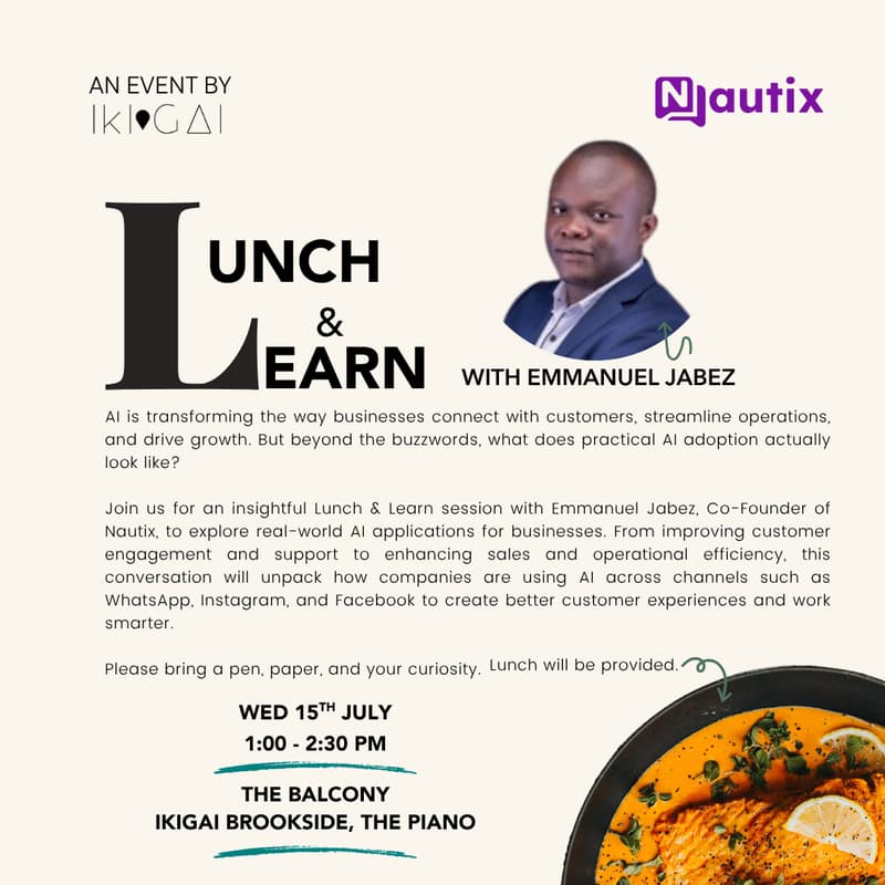 Cover Image for Lunch & Learn with Emmanuel Jabez