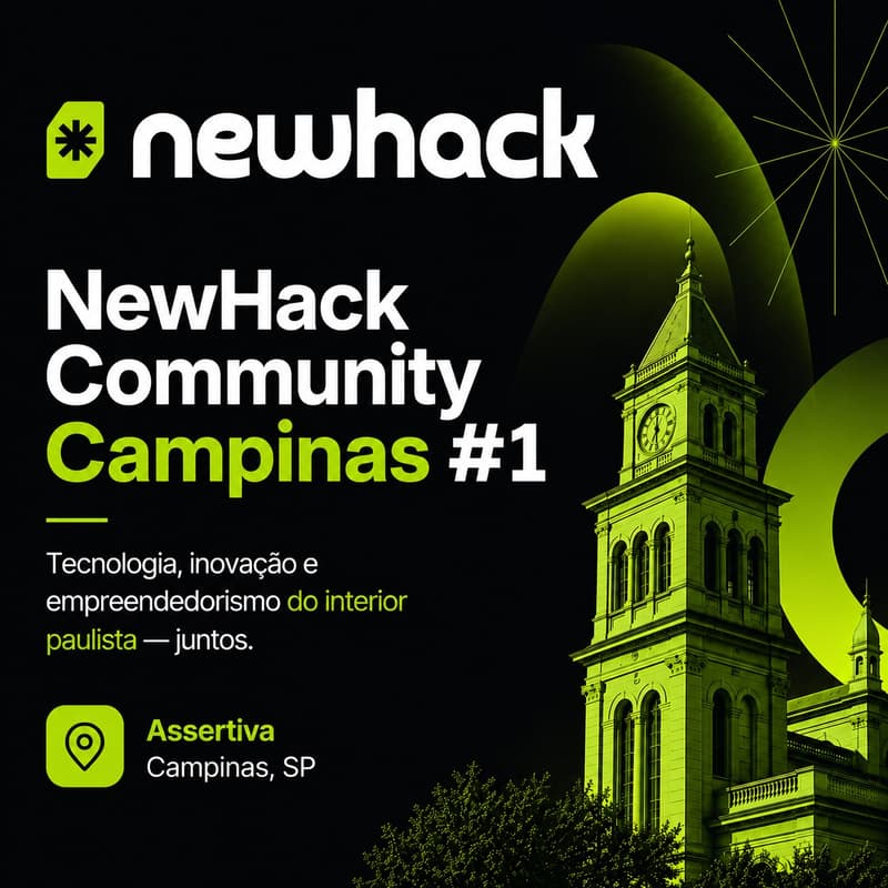 Cover Image for NewHack Community Campinas #1