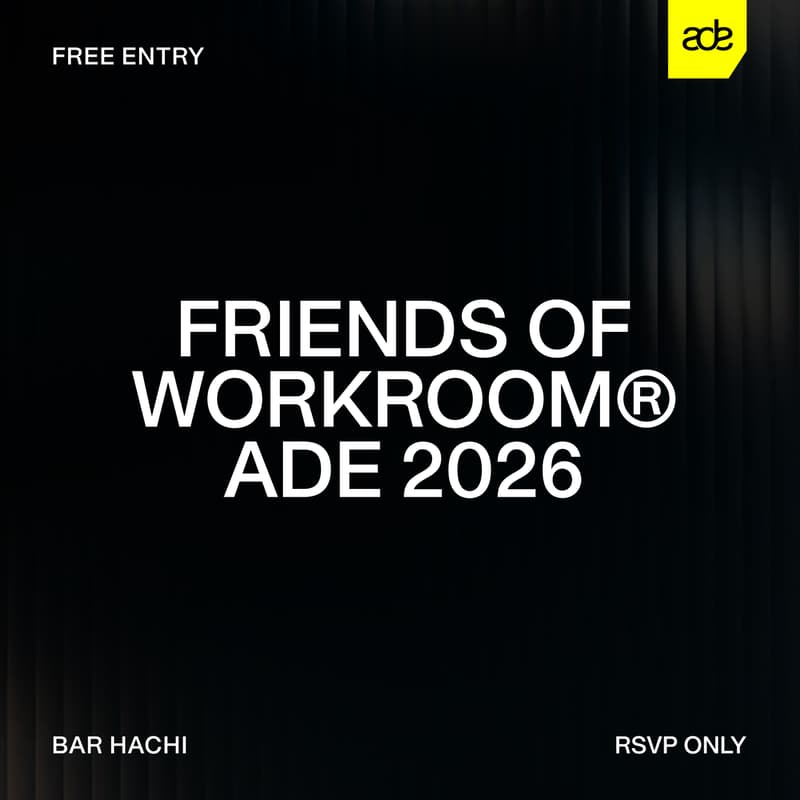 Cover Image for Friends of WORKROOM – ADE 2026