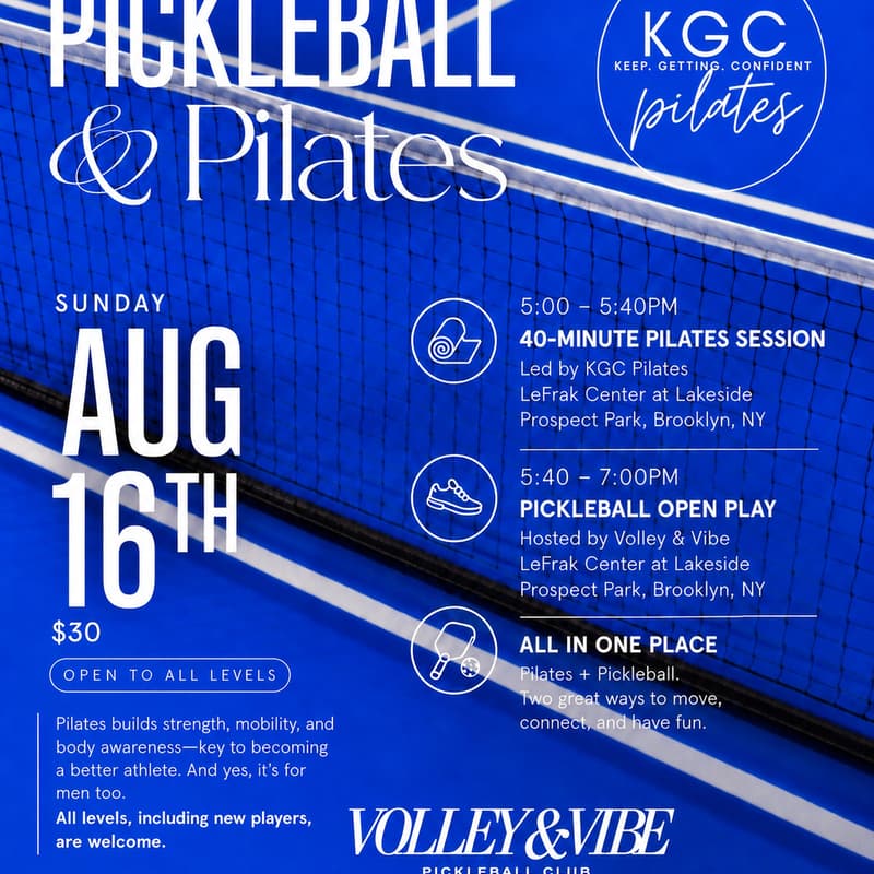 Cover Image for Pickleball & Pilates