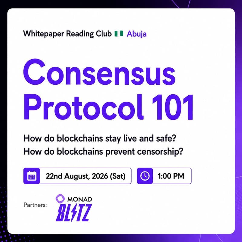 Cover Image for WPRC Abuja [01]: Consensus Protocol 101