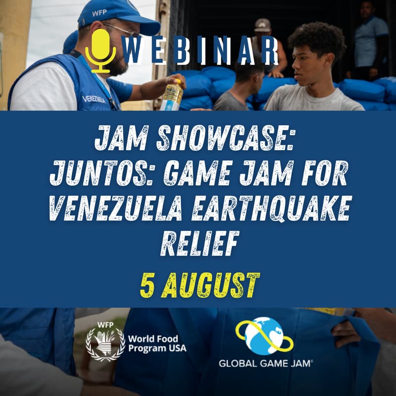 Cover Image for Jam Showcase: Juntos: Game Jam for Venezuela Earthquake Relief / Showcase (presentación de juegos): Juntos: Game Jam para Venezuela