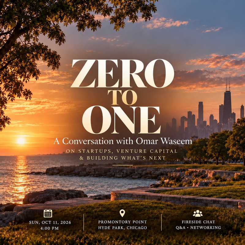 Cover Image for Zero to One: A Conversation with Omar Waseem