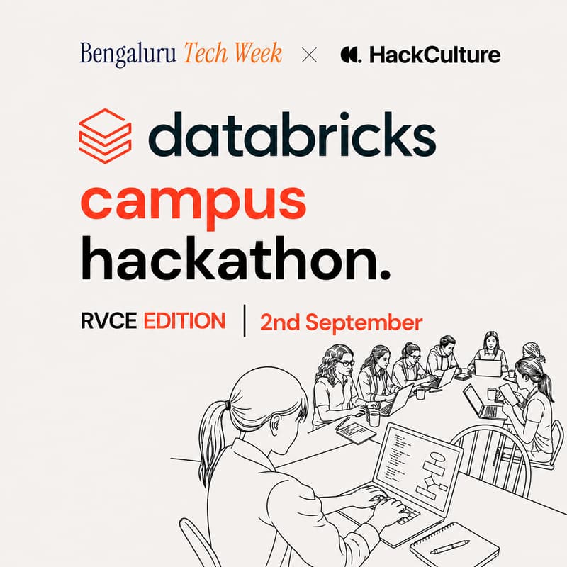 Cover Image for Databricks Campus Hackathon (RVCE Edition)