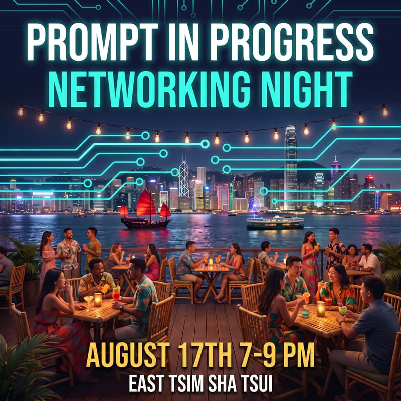 Cover Image for (TBC) Prompt in Progress Networking Night (August Edition)