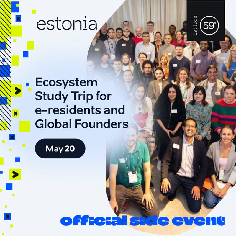 Cover Image for Ecosystem Study Trip for e-residents and Global Founders
