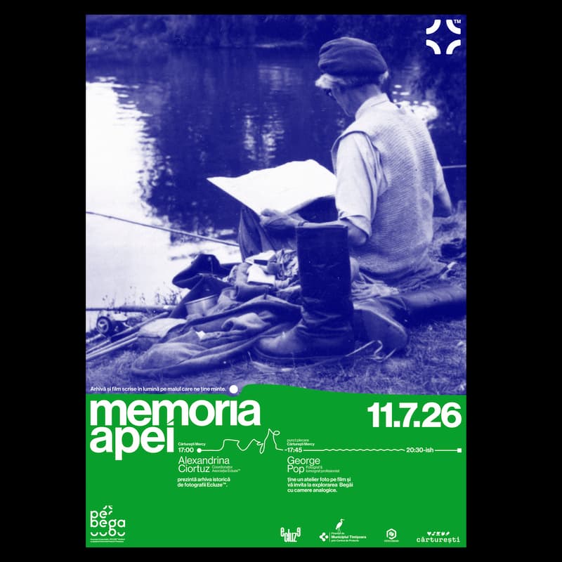 Cover Image for Memoria Apei - Bega pe film / atelier de fotografie analogică pe mal