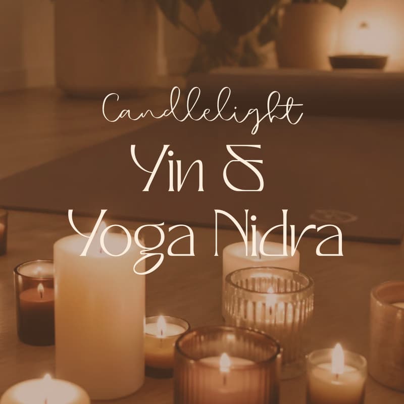 Cover Image for Candlelight YIN & YOGA NIDRA 🕯️
