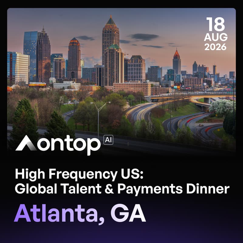 Cover Image for High Frequency: Global Talent & Payments Dinner Atlanta
