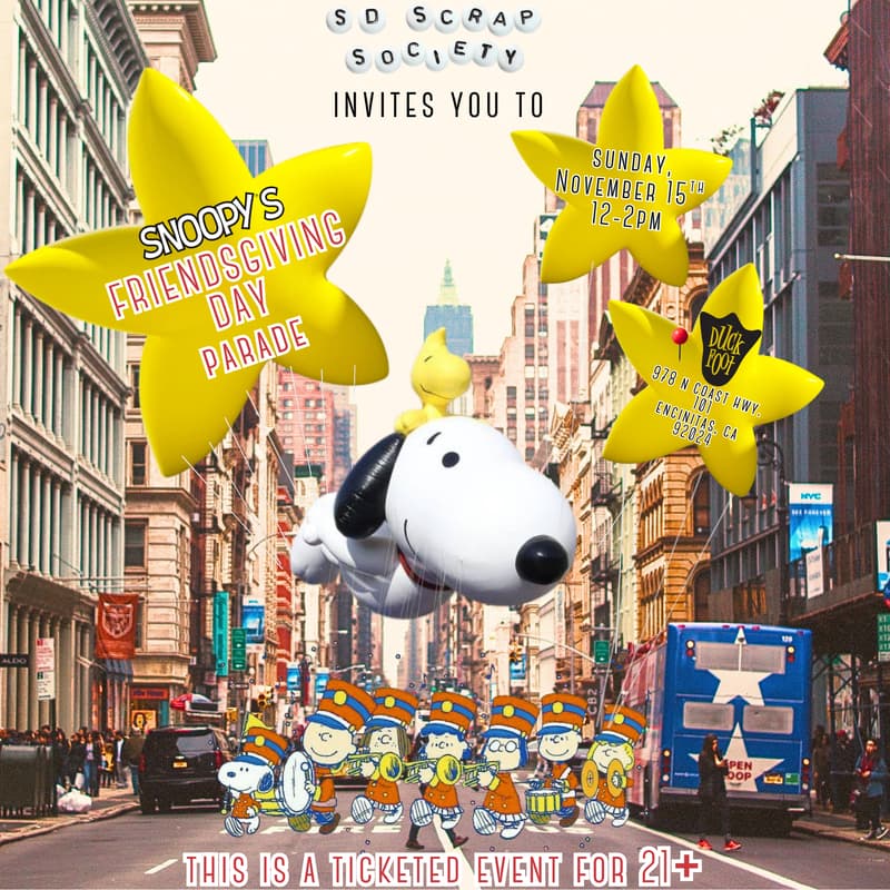 Cover Image for Snoopy's Friendsgiving Day Parade
