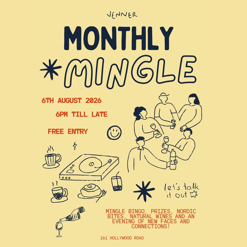 Cover Image for venner: monthly mingle august