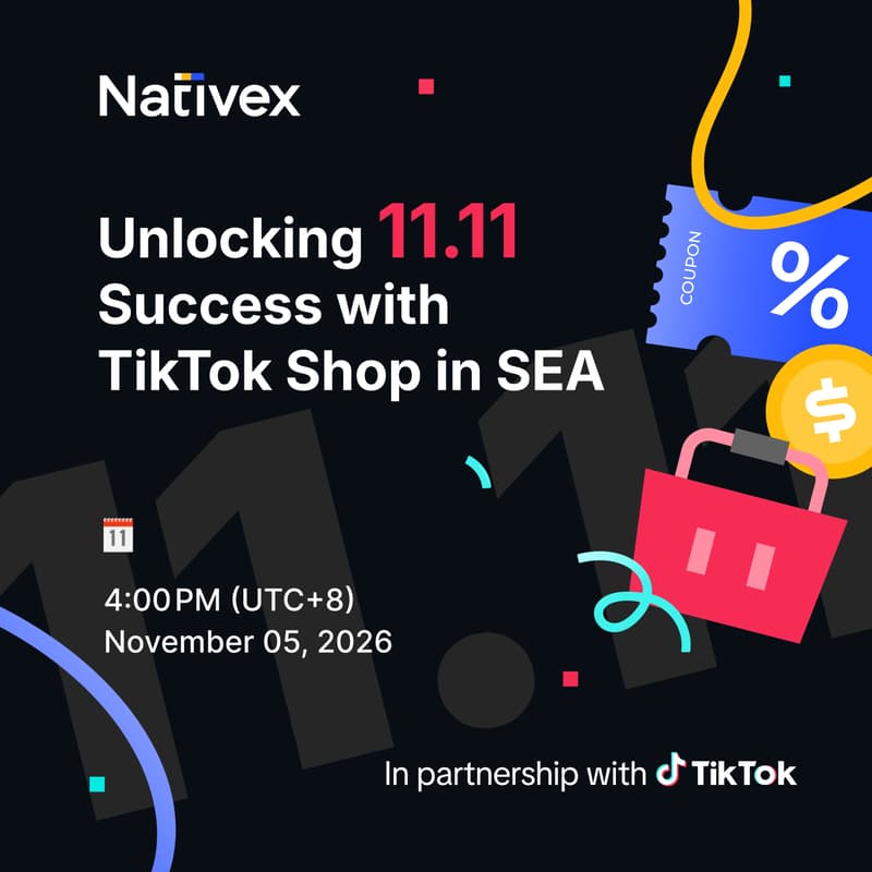 Cover Image for Unlocking 11.11 Success with TikTok Shop in SEA