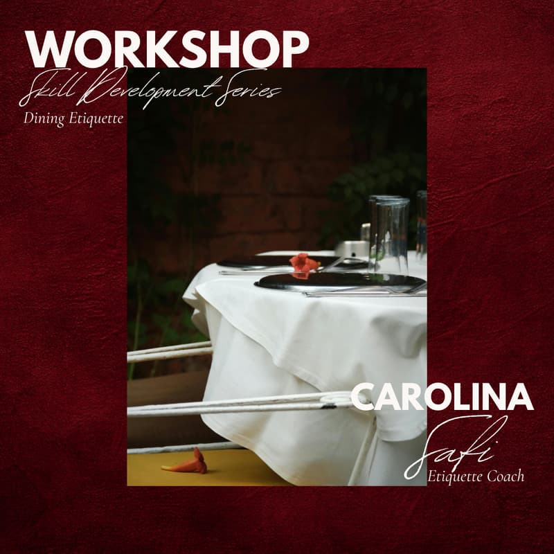 Cover Image for Dining Etiquette Workshop [ENG]