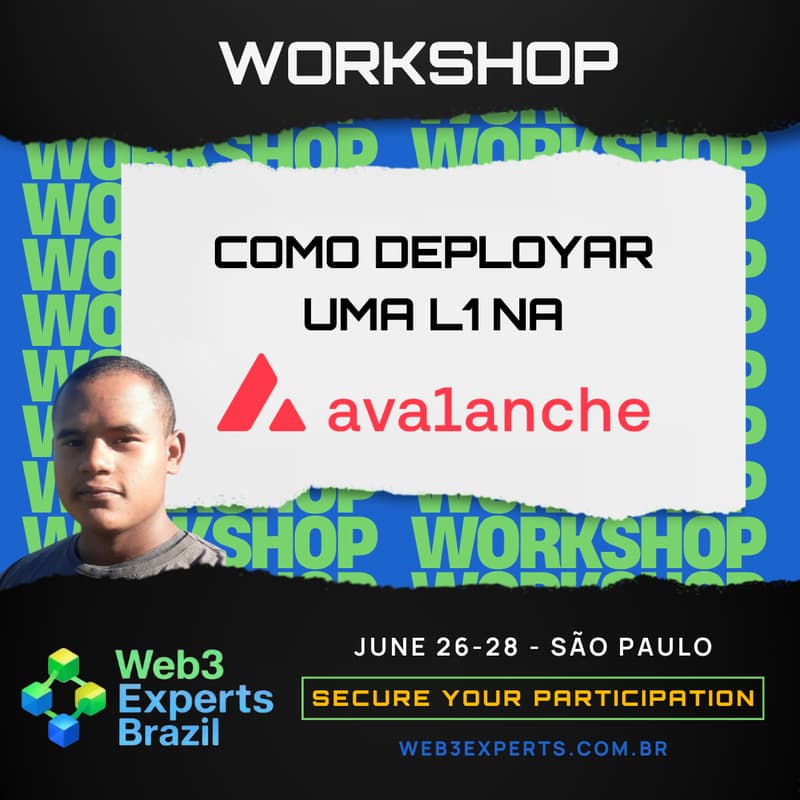Cover Image for Workshop: Como Deployar uma L1 na Avalanche