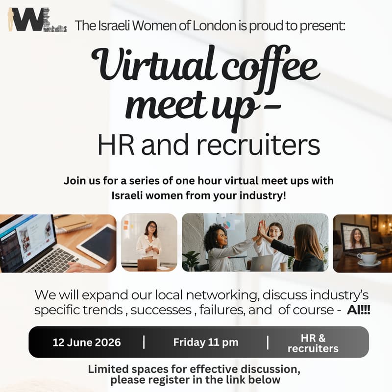 Cover Image for IWL Virtual Coffee Meet Up - HR & Recruiters