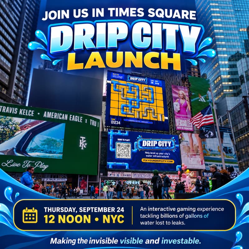 Cover Image for Drip City💧Launch in Times Square 💧