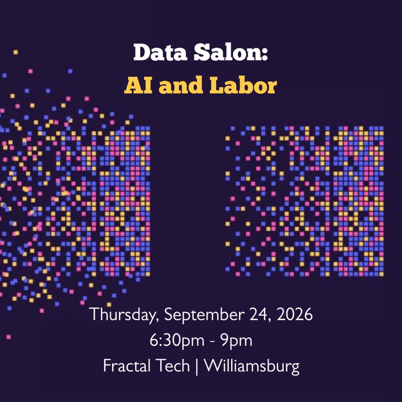 Cover Image for Data Salon: AI and Labor