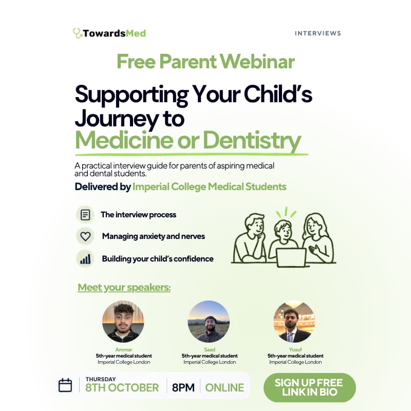 Cover Image for Supporting your Child's Journey to Medicine or Dentistry