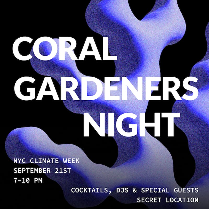 Cover Image for Coral Gardeners Relaunch Event NYCW