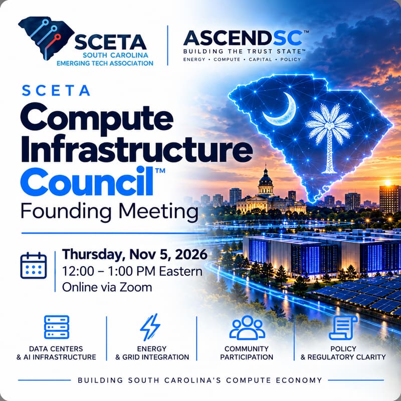 Cover Image for SCETA Compute Infrastructure Council™ — Founding Meeting