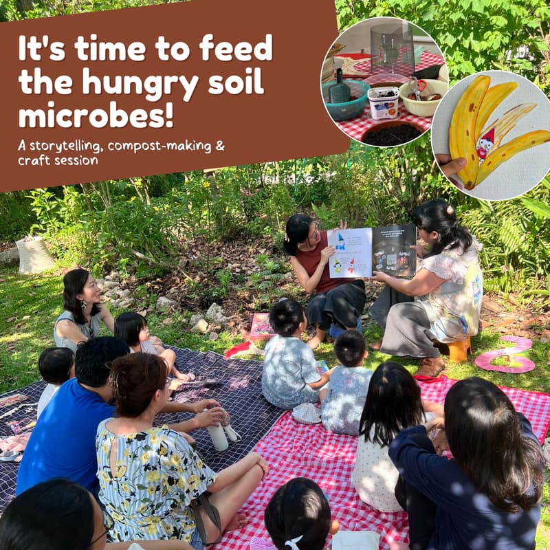 Cover Image for It’s Time to Feed the Hungry Soil Microbes! (Parent–Child Workshop)