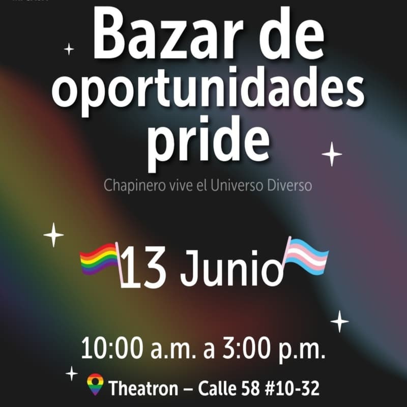 Foto de portada de Bazar PRIDE 2026 CamDiversidad / Alcaldia Chapinero