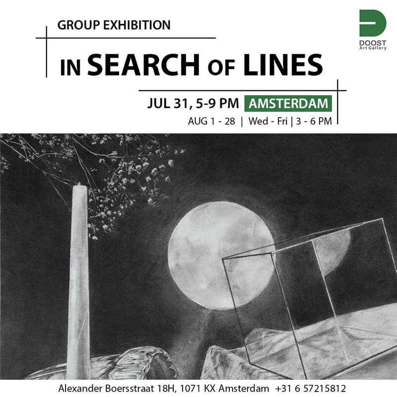 Cover Image for In search of lines opening night
