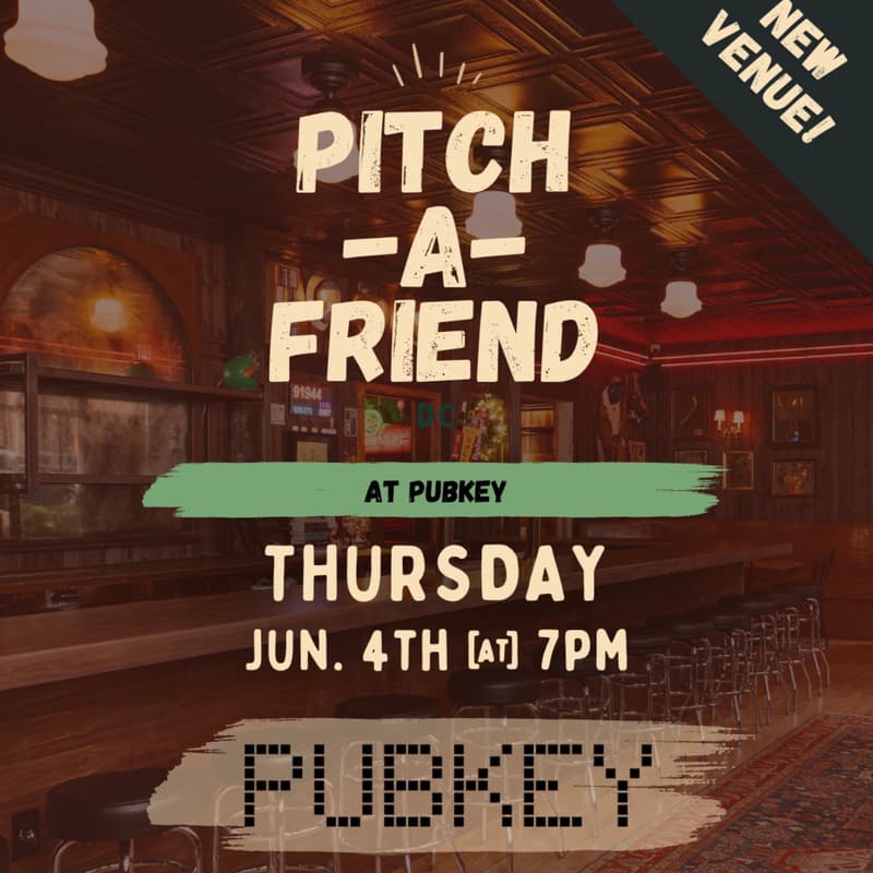 Cover Image for Pitch-A-Friend DC | PubKey DC