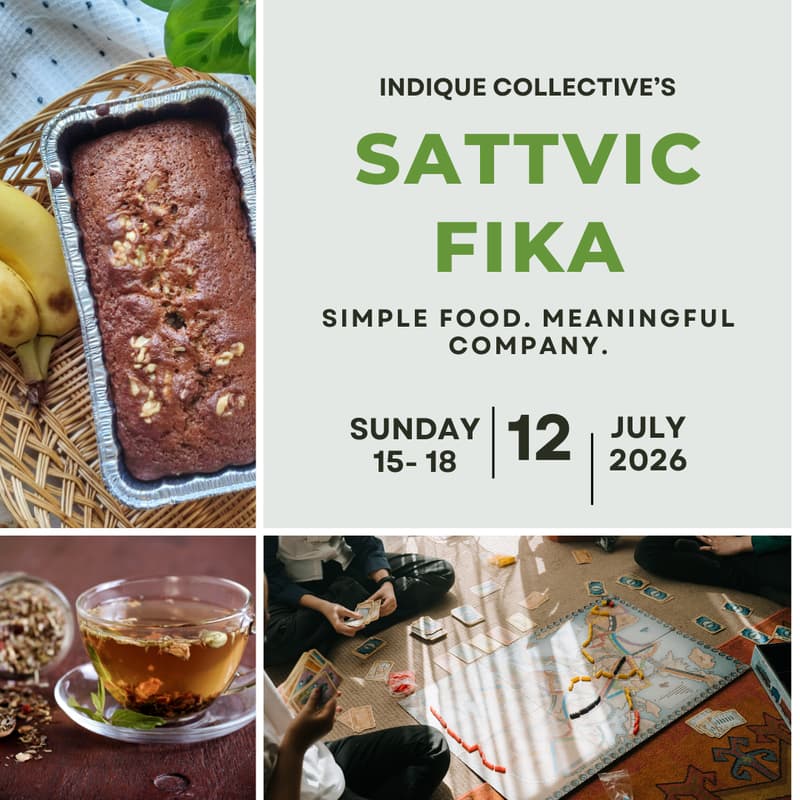 Cover Image for 🌿 Sattvic Fika: Nourishing Food & Meaningful Connection ☕