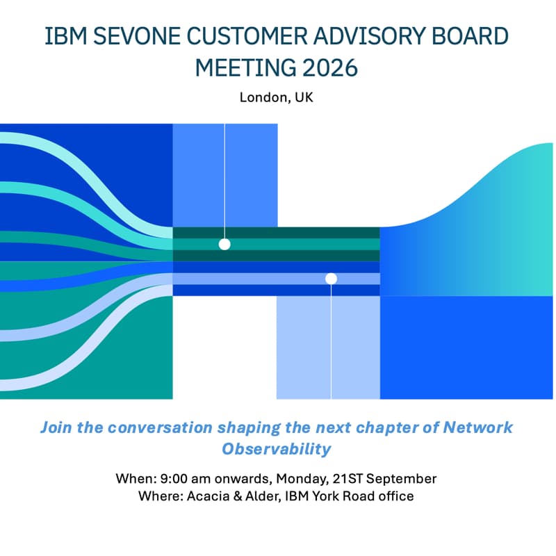 Cover Image for IBM SevOne Customer Advisory Board Meeting 2026 - London, UK