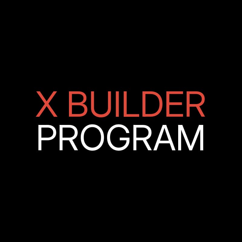 Cover Image for X Builder Program - 1st Roundtable