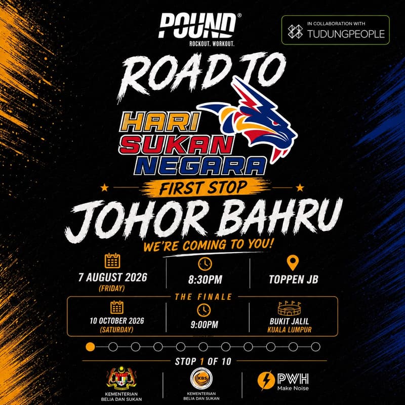 Cover Image for Road To HSN 2026 : Pound @ Johor Bahru