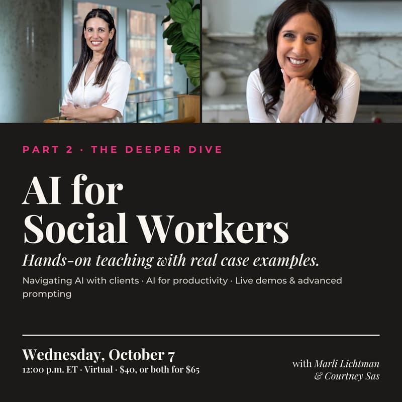 Cover Image for AI for Social Workers: Part 2 - From Curious to Confident