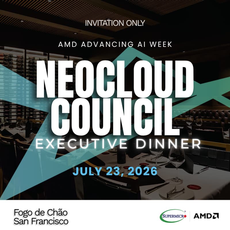 Cover Image for NeoCloud Council Executive Dinner | AMD Advancing AI Week