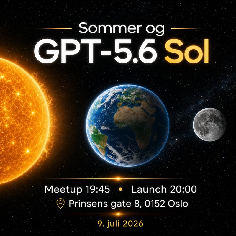 Cover Image for Sommer og GPT-5.6 Sol ☀️
