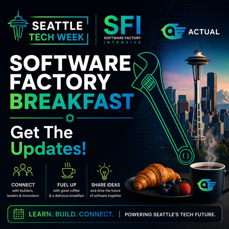 Cover Image for Software Factory Breakfast | Actual AI