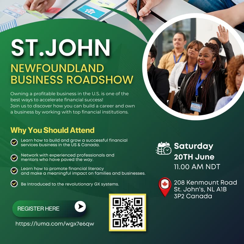 Cover Image for ST. JOHN’S BUSINESS ROADSHOW
