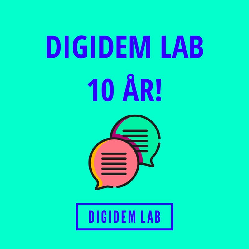 Cover Image for Digidem Labs 10-årsmingel!