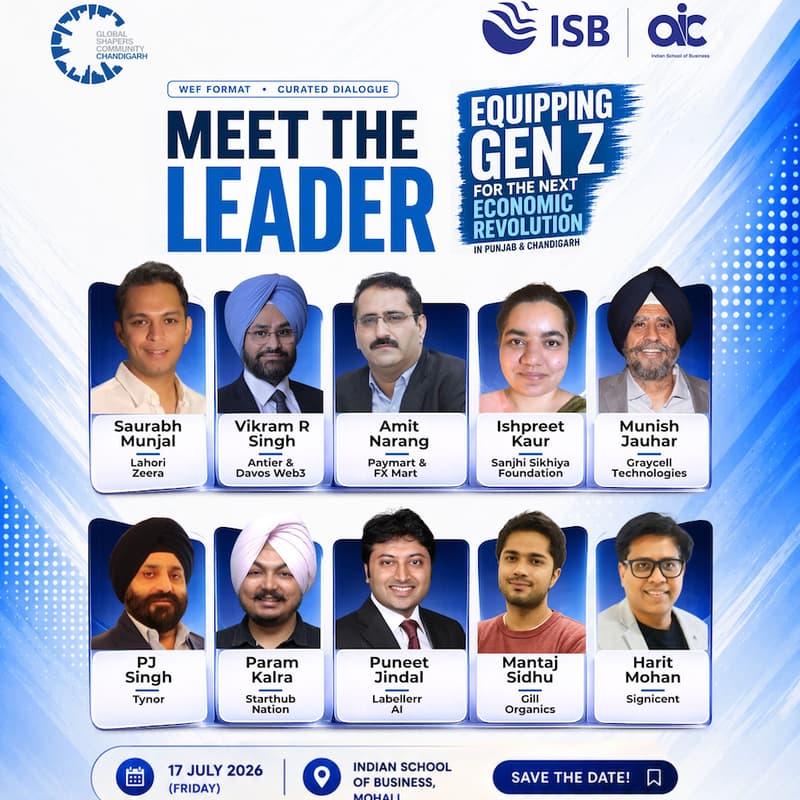 Cover Image for Meet the Leader: Equipping Gen Z for the Next Economic Revolution in Punjab & Chandigarh