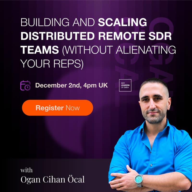 Cover Image for Building and Scaling Distributed Remote SDR Teams (Without Alienating Your Reps)