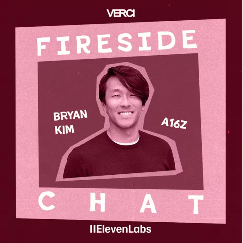 Cover Image for Fireside chat w/ Bryan Kim by ElevenLabs and Verci - #NYTechWeek