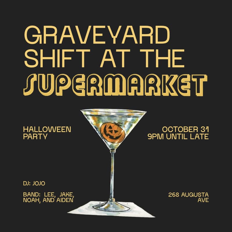 Cover Image for Graveyard Shift: Halloween @ Supermarket