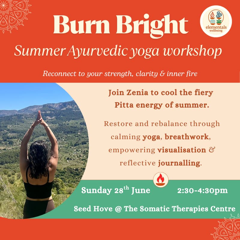 Cover Image for Burn Bright: Summer Holistic Yoga Workshop