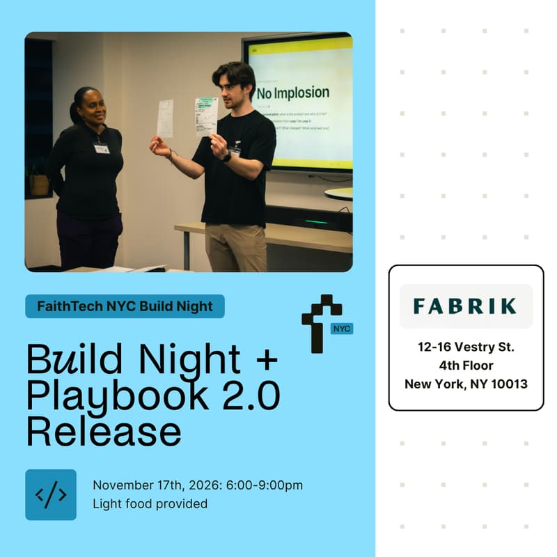 Cover Image for Build Night & Playbook 2.0 Release