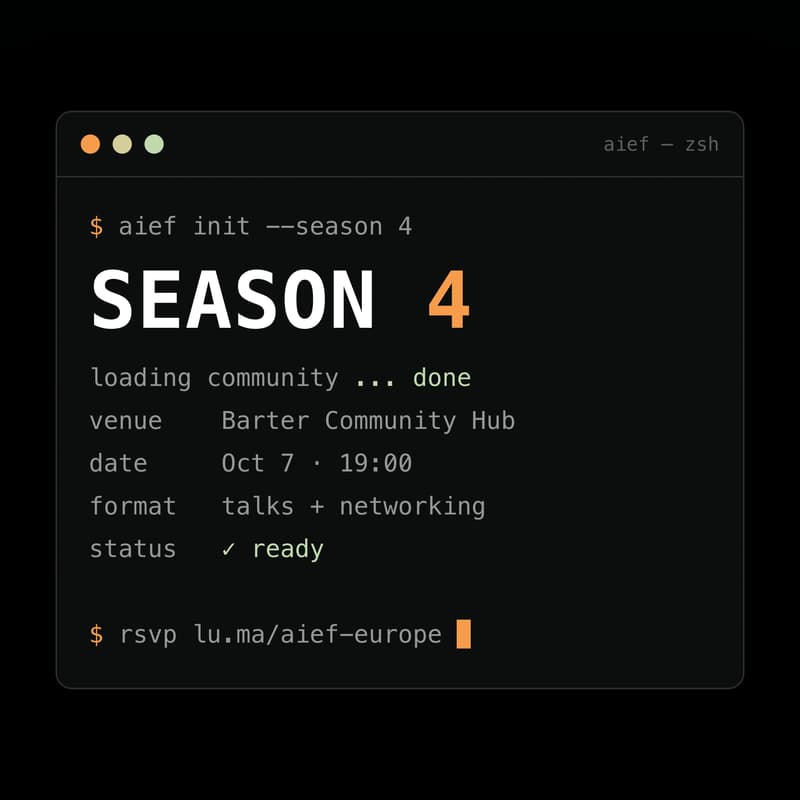 Cover Image for Season #4 Opening 🎉 | AIE.F Europe × DSS