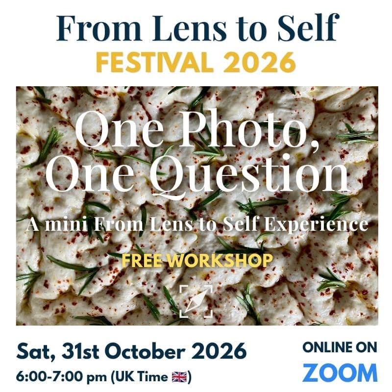 Cover Image for One Photo, One Question · A Mini FLTS Experience - From Lens to Self Festival 2026