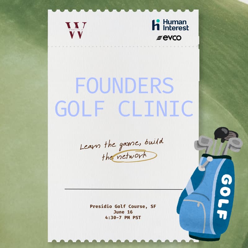 Cover Image for Women in AI | Founders Golf Clinic with Human Interest & EVCO Insurance