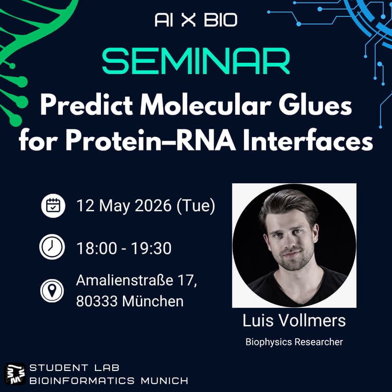 Cover Image for AI × Bio Seminar: Predict Molecular Glues for Protein-RNA Interfaces
